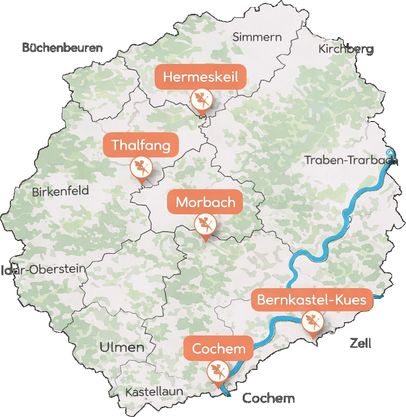 Einsatzgebiet Hunsrück inklusive Cochem